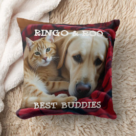 Almofada de estimação personalizada Melhores Amigo