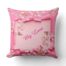 Almofada de Flores de Amor