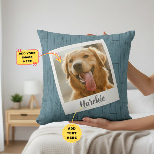 Almofada de Foto de Animal de Estimação Personaliz
