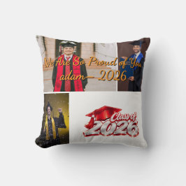 Almofada de Foto de Formatura Personalizada da Tur