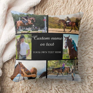 Almofada de Fotografia Ancórnea com Colagem de Cav
