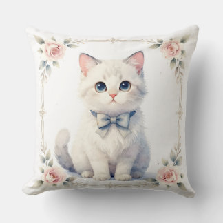 almofada de gato fofinho