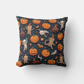 almofada de halloween