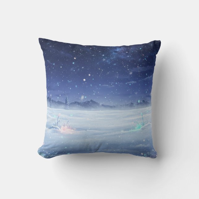 Almofada de Inverno Estrelado (Frente)