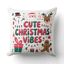 Almofada de lançamento "Cenas de Natal Lindas"