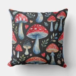 almofada de lançamento com padrão de aquarela da h