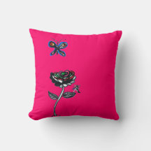 Almofada de lançamento da Fada Rosa
