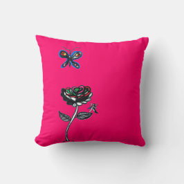 Almofada de lançamento da Fada Rosa