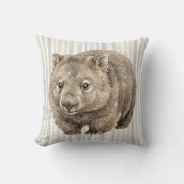 Almofada de lançamento de arte de vida selvagem de