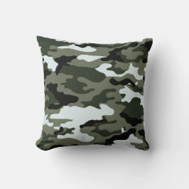 Almofada de lançamento de camuflagem militar.