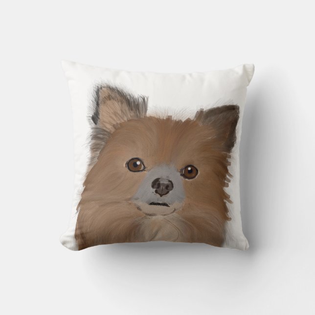 ALMOFADA DE LANÇAMENTO DE CÃO CHIHUAHUA (Frente)