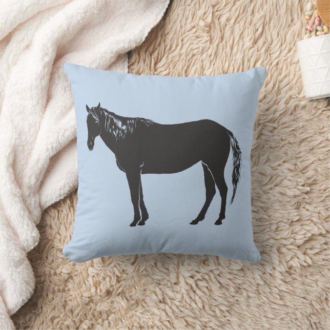 ALMOFADA DE LANÇAMENTO DE CAVALO (Cobertor)