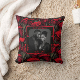 Almofada de lançamento de foto personalizada de Sr