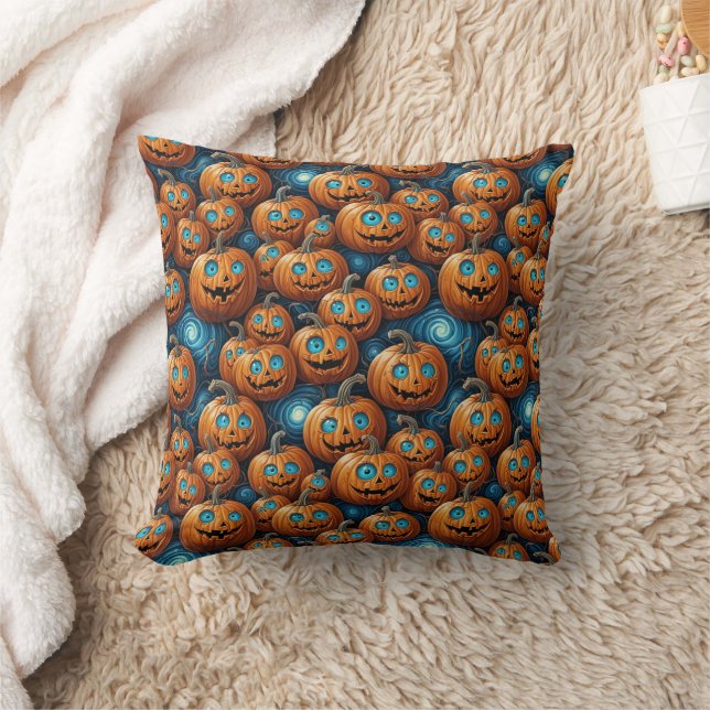 Almofada de lançamento de Halloween de Abóbora Cap (Cobertor)