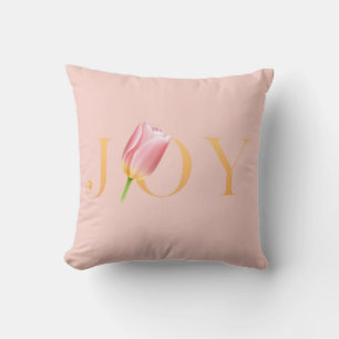 Almofada de lançamento Elegant Tulip Joy Spring