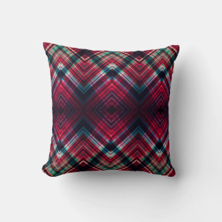 Almofada de lançamento geométrica neon ousada