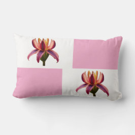 Almofada de Lombar 33 x 53,34 cm Flor