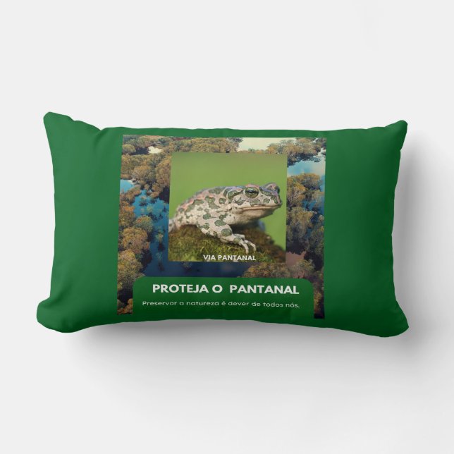 Almofada de Lombar 33 x 53,34 cm SAPO (Frente)