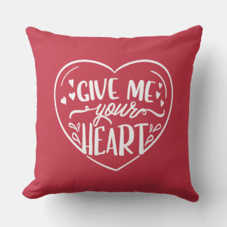 Almofada Dê-Me Seu Coração