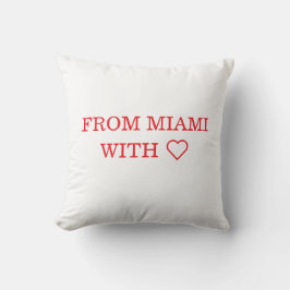 ALMOFADA DE MIAMI COM ❤️