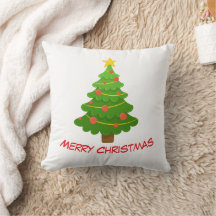 Almofada de Natal Árvore de Natal