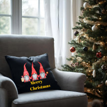 Almofada de Natal com Gnome