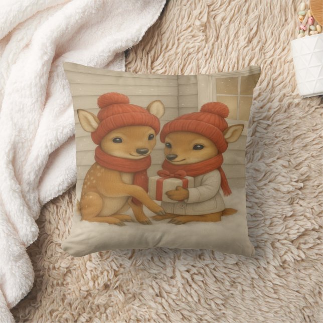 Almofada de Natal Deerly Cozy (Cobertor)