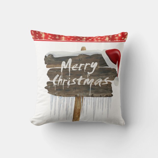 Almofada de Natal, Feliz Natal (Frente)