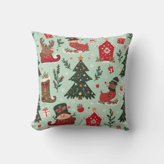 almofada de natal fofa