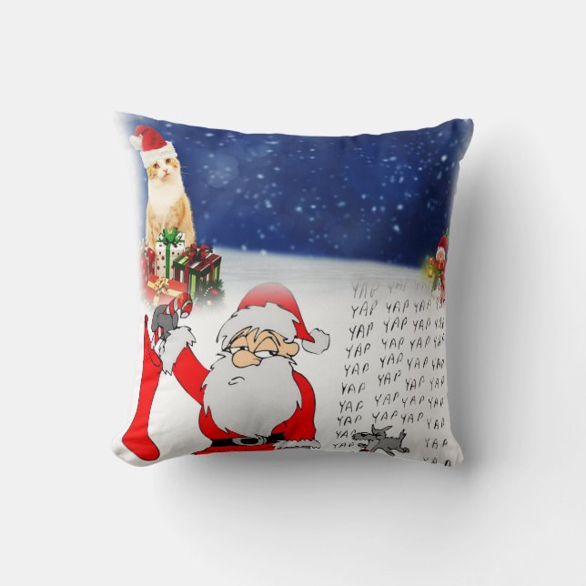 Almofada de Natal Papai Noel (Frente)