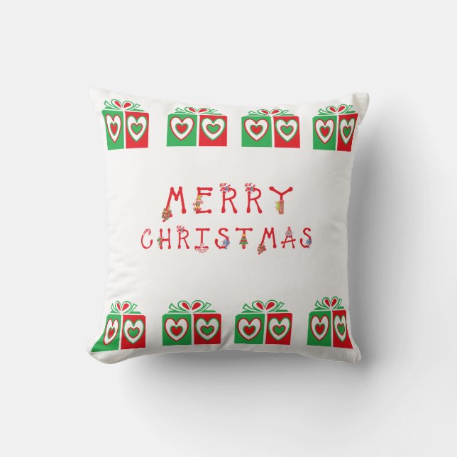 Almofada de Natal para Sofá ou Cama (Frente)