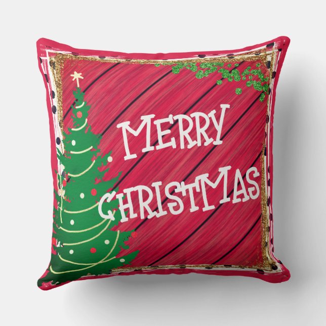 Almofada de Natal Personalizada - Algodão (Verso)