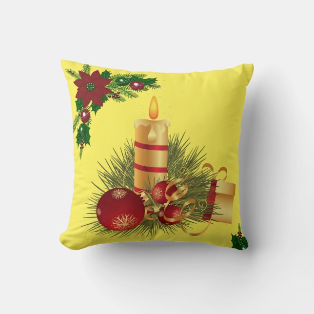 Almofada de Natal, Vela de Natal (Frente)