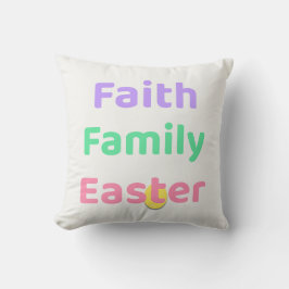 Almofada de Páscoa Faith & Joy – Páscoa da Família