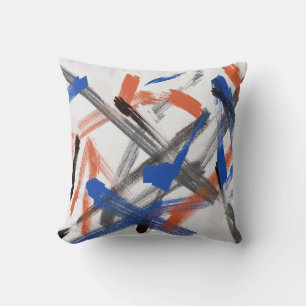 Almofada de Pincéis de Arte Abstrata Vibrações Pos