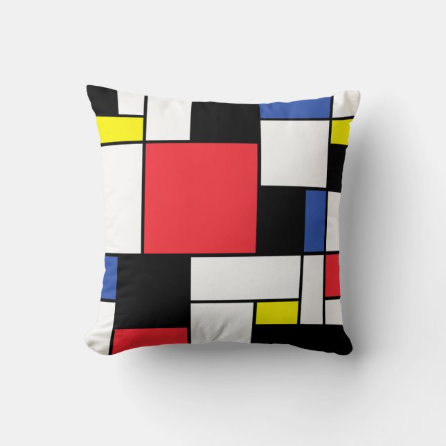 Almofada De Stijl Arte Neoplásica (Frente)