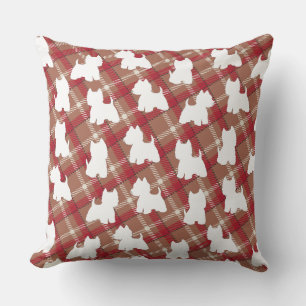 Almofada de tartan