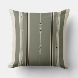 Almofada de Tira de Café e Azeitona