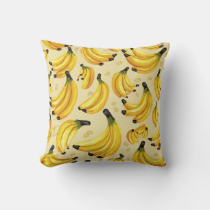 Almofada de travesseiro de bananas