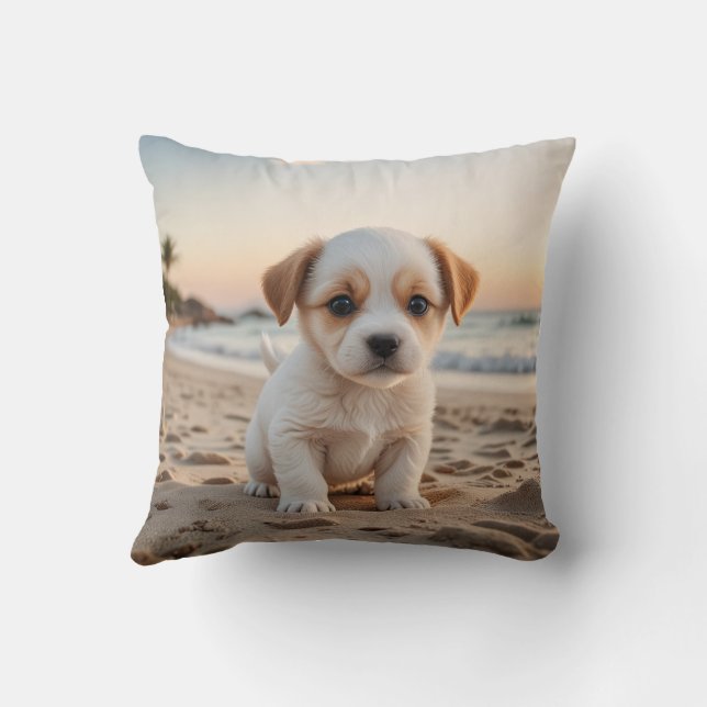 Almofada de travesseiro de cachorrinho (Verso)