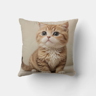 Almofada de travesseiro de gatinho giro