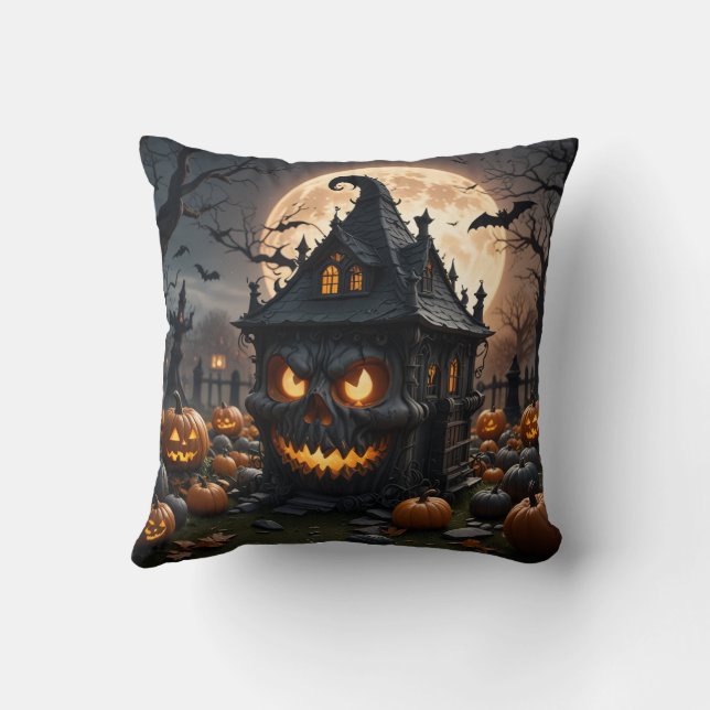 Almofada de travesseiro de Halloween (Verso)