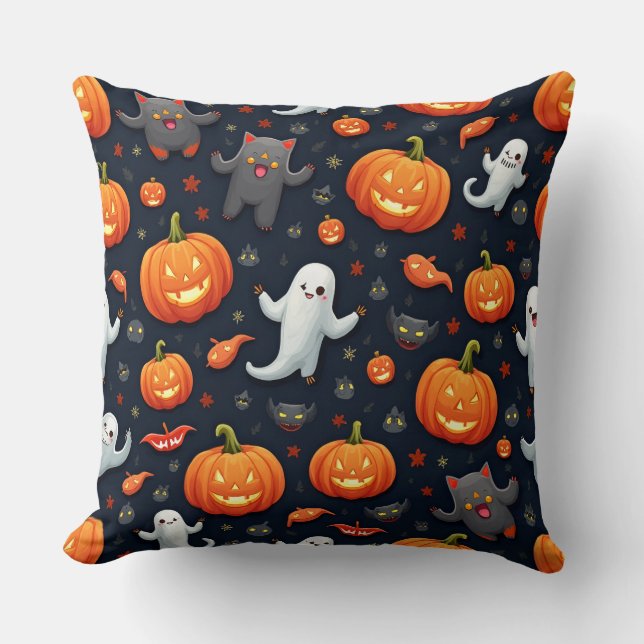 Almofada de travesseiro de Halloween (Frente)