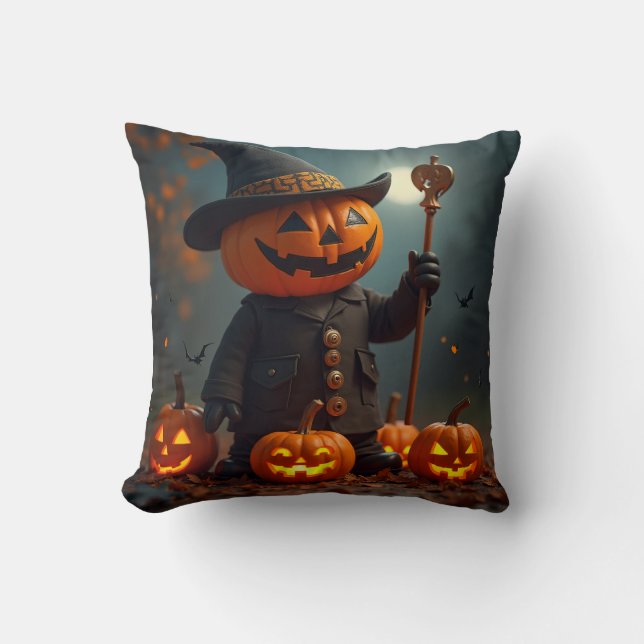 almofada de travesseiro de halloween (Frente)