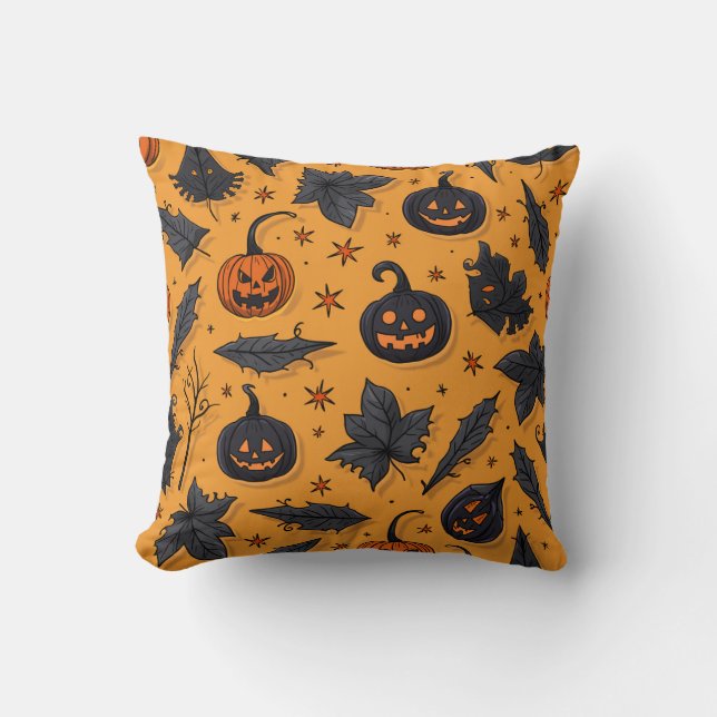 Almofada de travesseiro de Halloween (Frente)