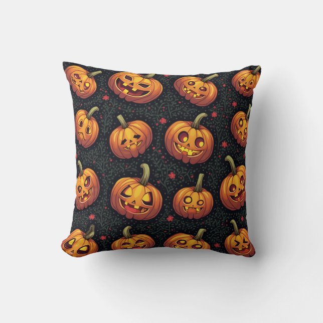 almofada de travesseiro de halloween (Frente)
