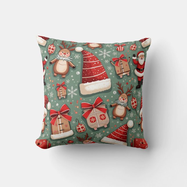 Almofada de travesseiro de Natal (Frente)