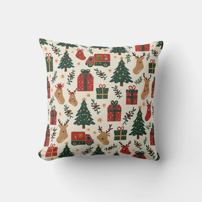 Almofada de travesseiro de Natal (Frente)