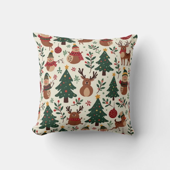 Almofada de travesseiro de Natal (Frente)