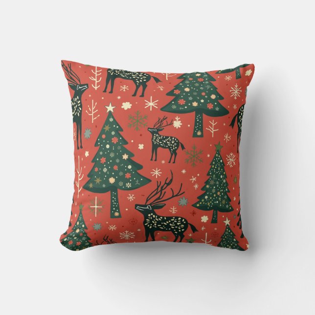 Almofada de travesseiro de Natal (Frente)